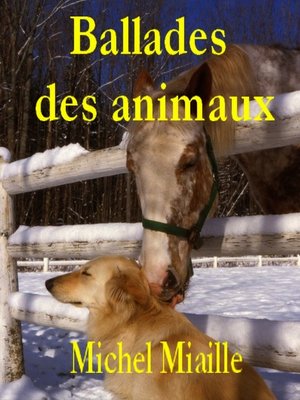 cover image of Ballades des animaux
